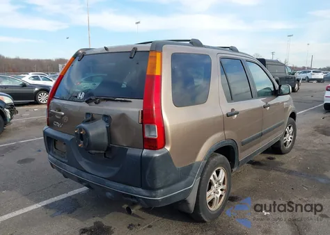 2004 Honda Cr-V Ex из США, поврежденный, VIN JHLRD78884C020776